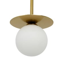 Whibley Glass 5-Light Linear Pendant